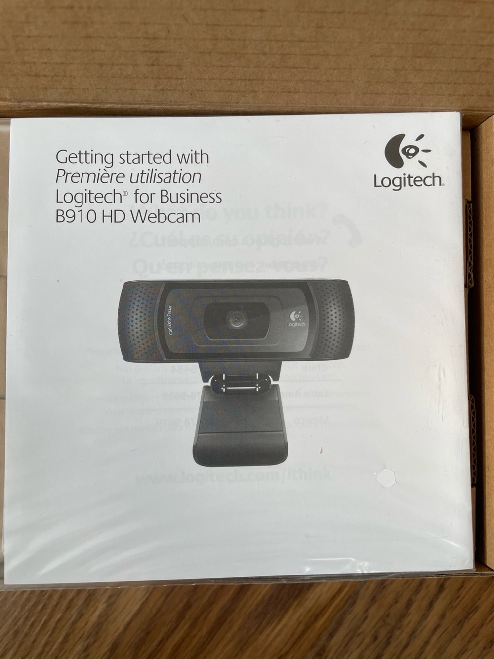 Logitech for Business B910 HD Webcam - Brand New in Box (NIB)